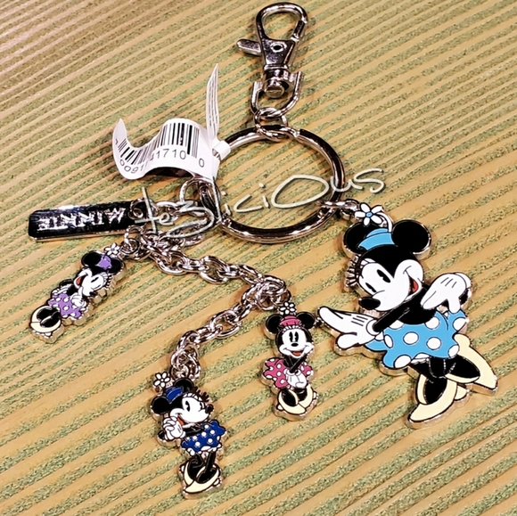 Disney Accessories - DISNEY PARKS RETRO MINNIE MOUSE KEYCHAIN
